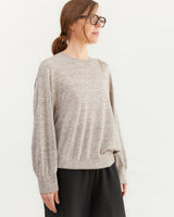 Boboutic Cashmere Sweater in Gray/Pink