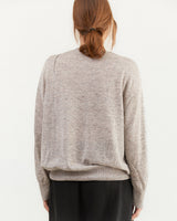 Boboutic Cashmere Sweater in Gray/Pink