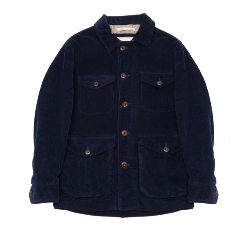 Capalbio Corduroy Field Jacket in Blue Dick s Edinburgh