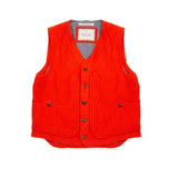 Capalbio Iconic Casentino Waistcoat in Orange 1