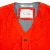 Capalbio Iconic Casentino Waistcoat in Orange 3