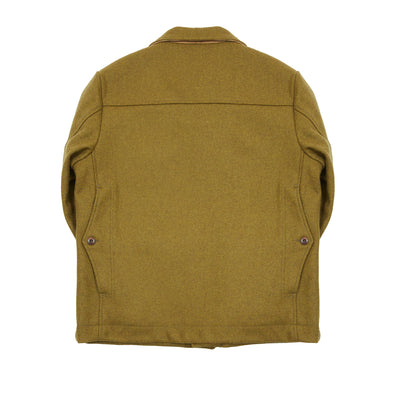 Capalbio Loden Wool Field Jacket in Green