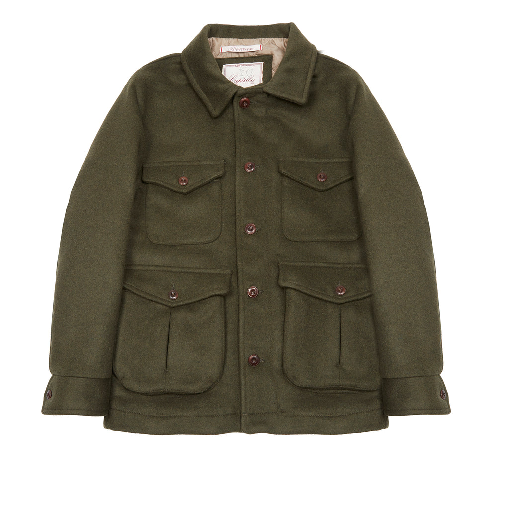 Capalbio Wool Field Jacket in Forest Green Dick's Edinburgh