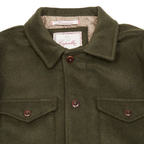 Capalbio Wool Field Jacket in Forest Green Dick's Edinburgh