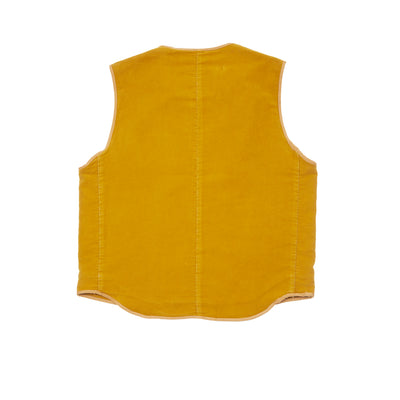 Capalbio Zip Vest in Ocher 3