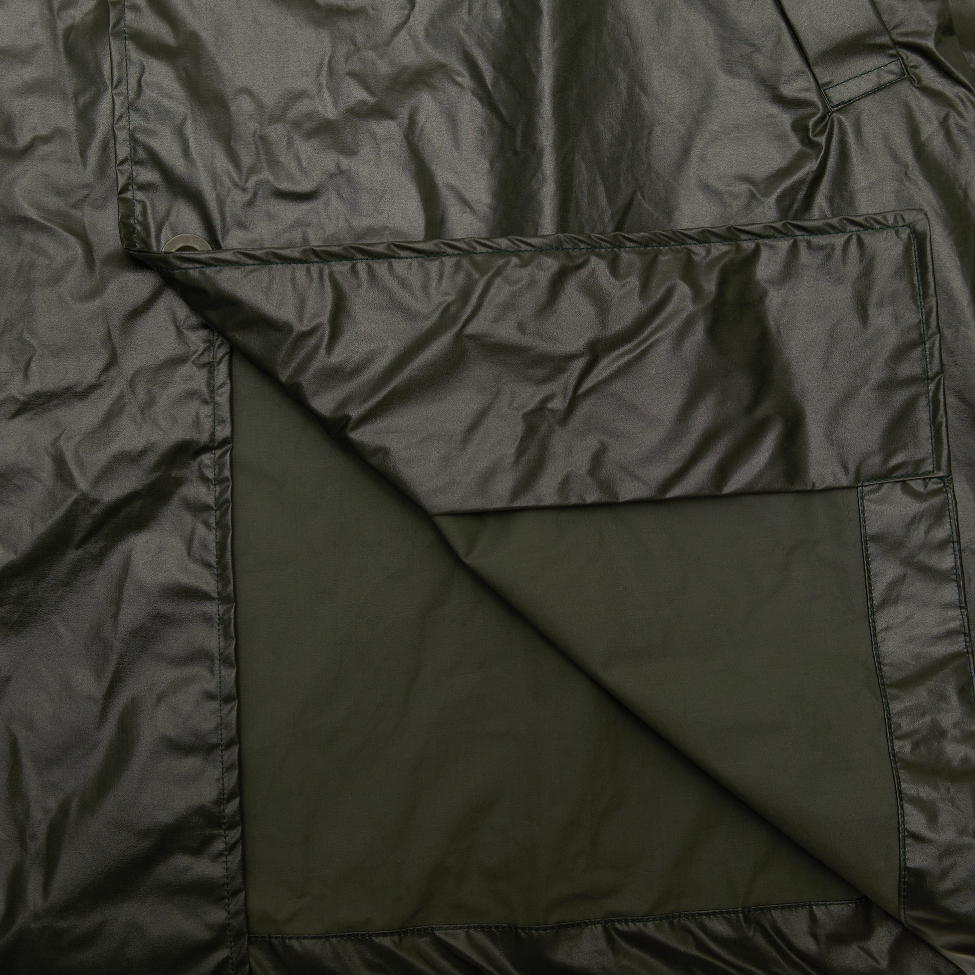 Casey Casey Peche Rain Coat in Dark Khaki