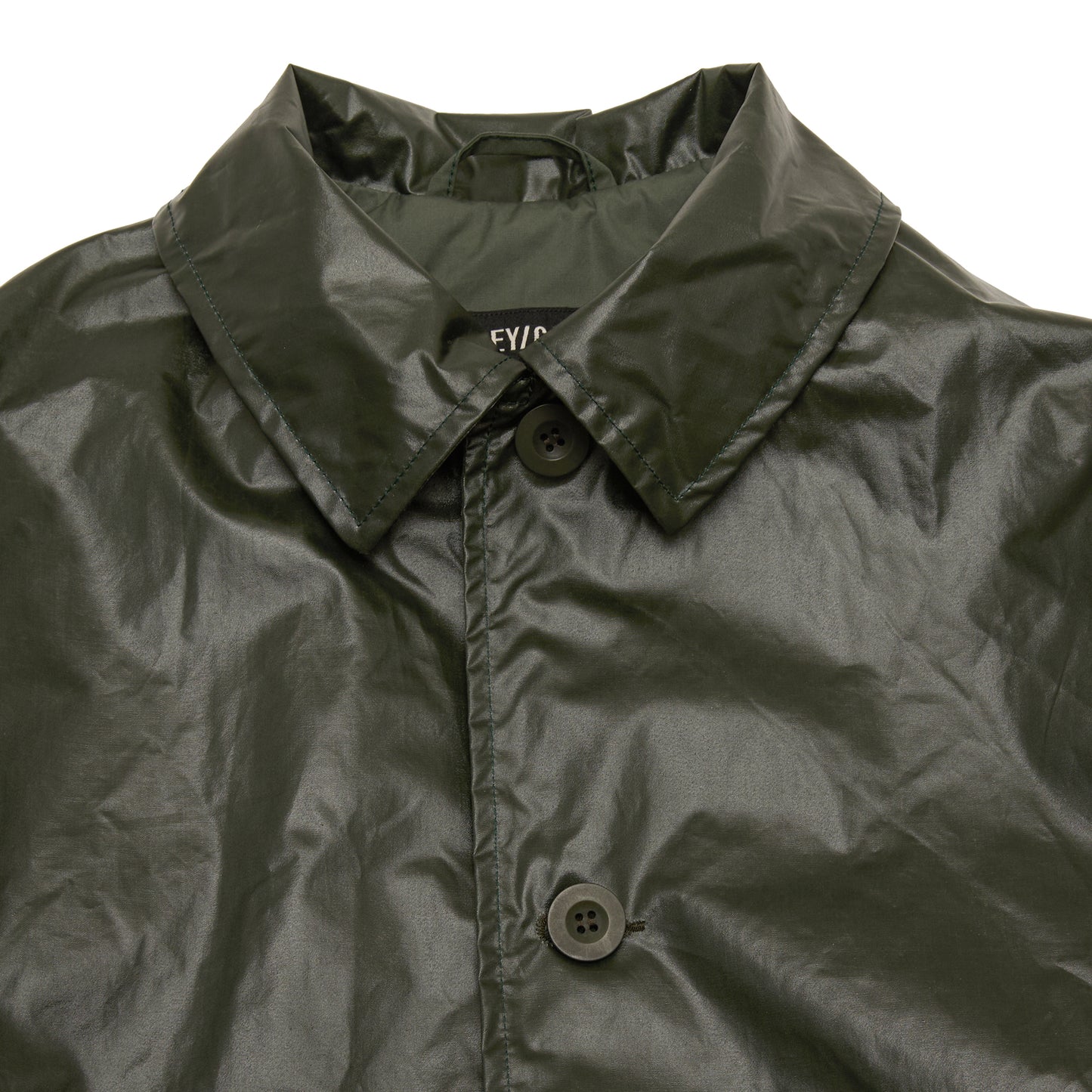 Casey Casey Peche Rain Coat in Dark Khaki