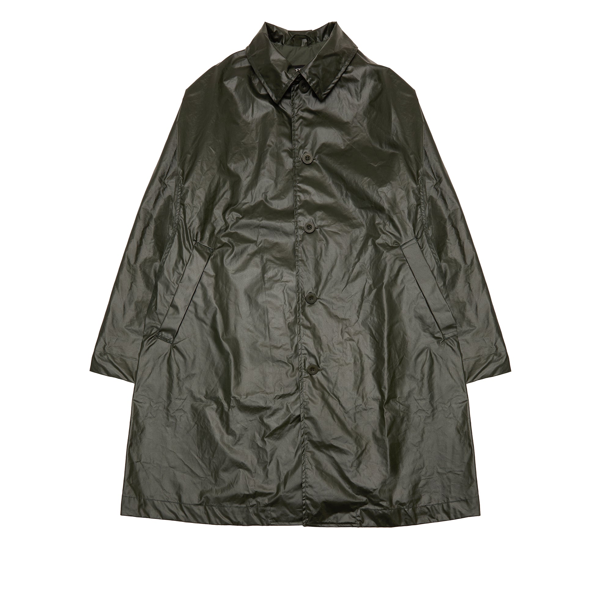 Casey Casey Peche Rain Coat in Dark Khaki