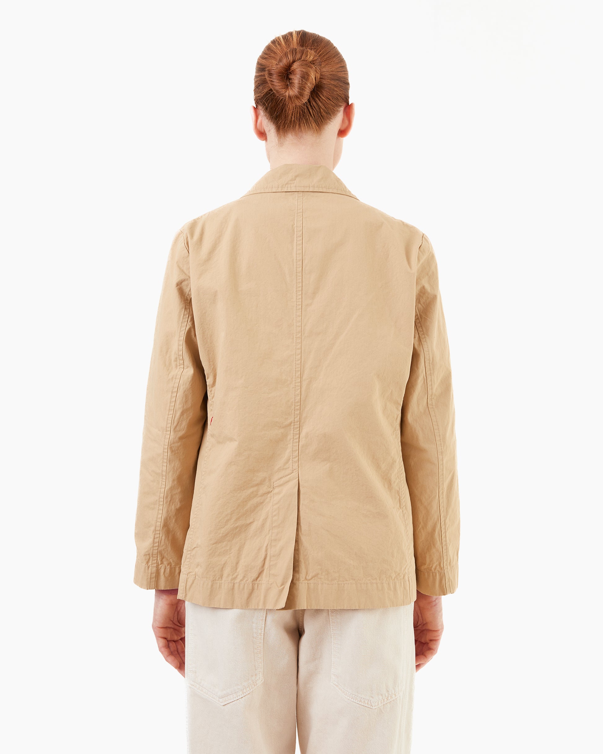 Casey Casey Women's Tough Poplin Annabelle Jacket in Beige