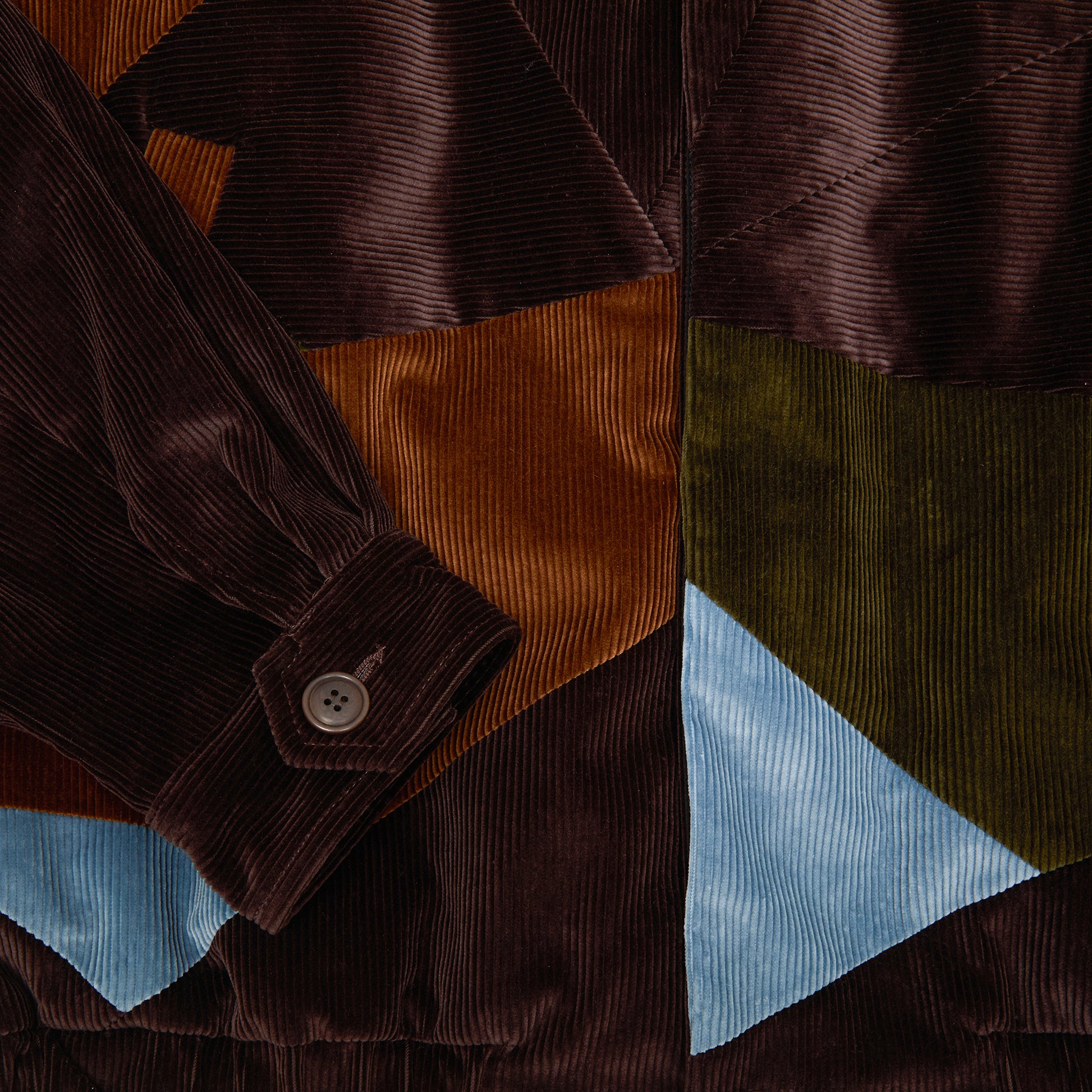 Casey Casey Auber Patchwork Corduroy Jacket