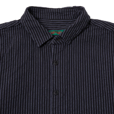 Casey Casey Men's Big Raccourcie Shirt in Thick Stripe