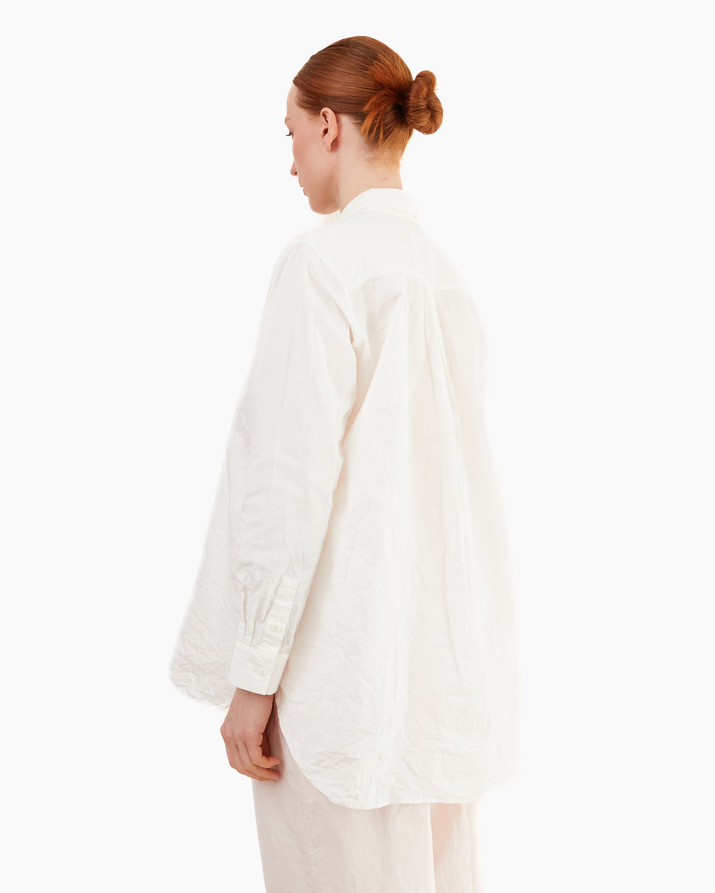 Casey Casey Women's Paper Cot Clothilde Shirt in Off White