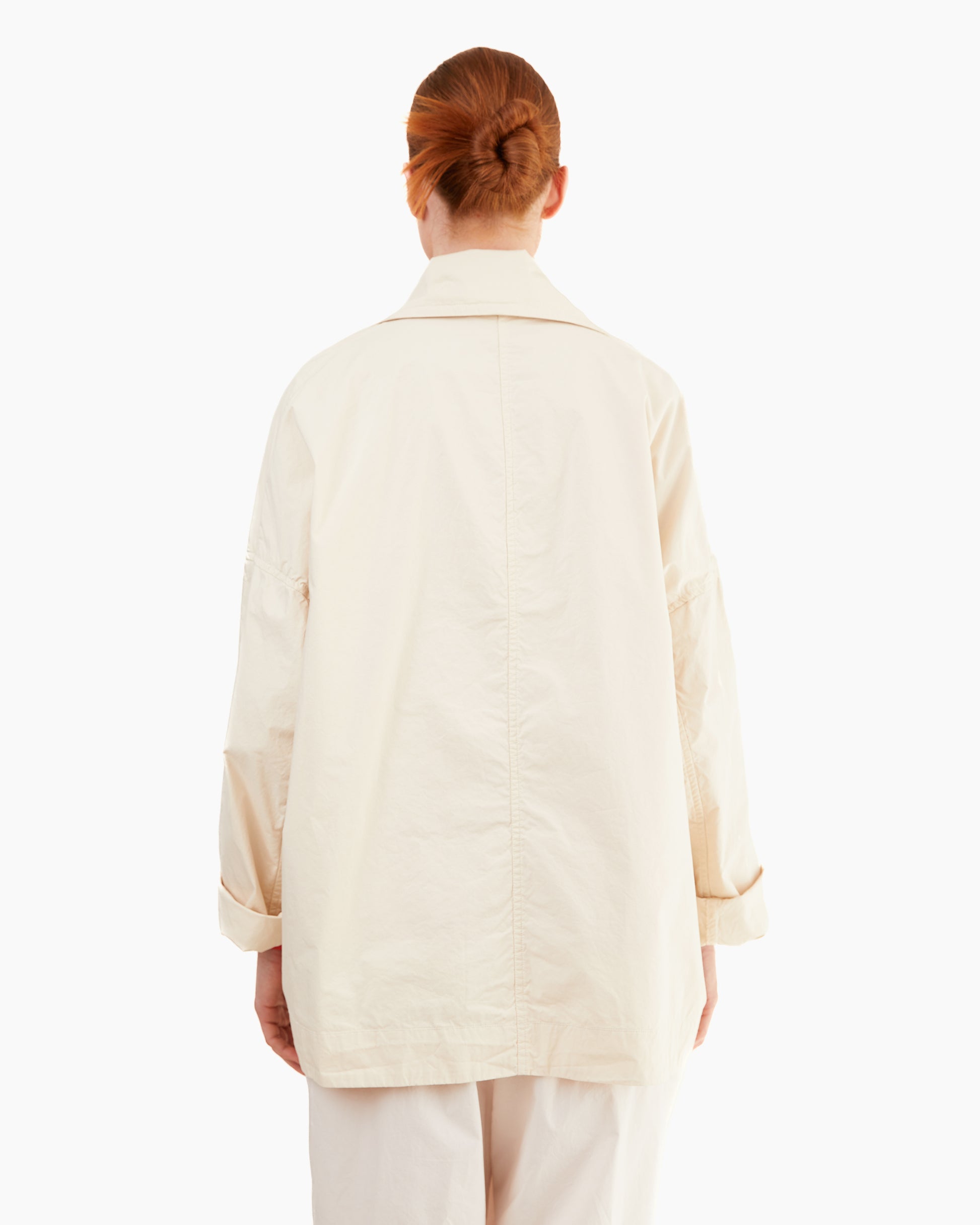 Casey Casey Women's Cotton Luna Short Coat in Fresco