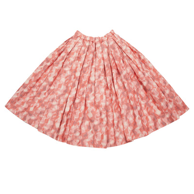 Casey Casey Women's Double Rideaux Skirt in Coral 3