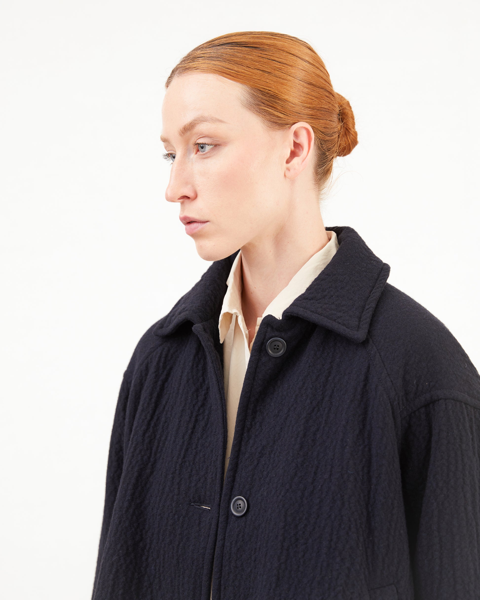 Casey Casey Women's Drays Padded Jacket in Navy