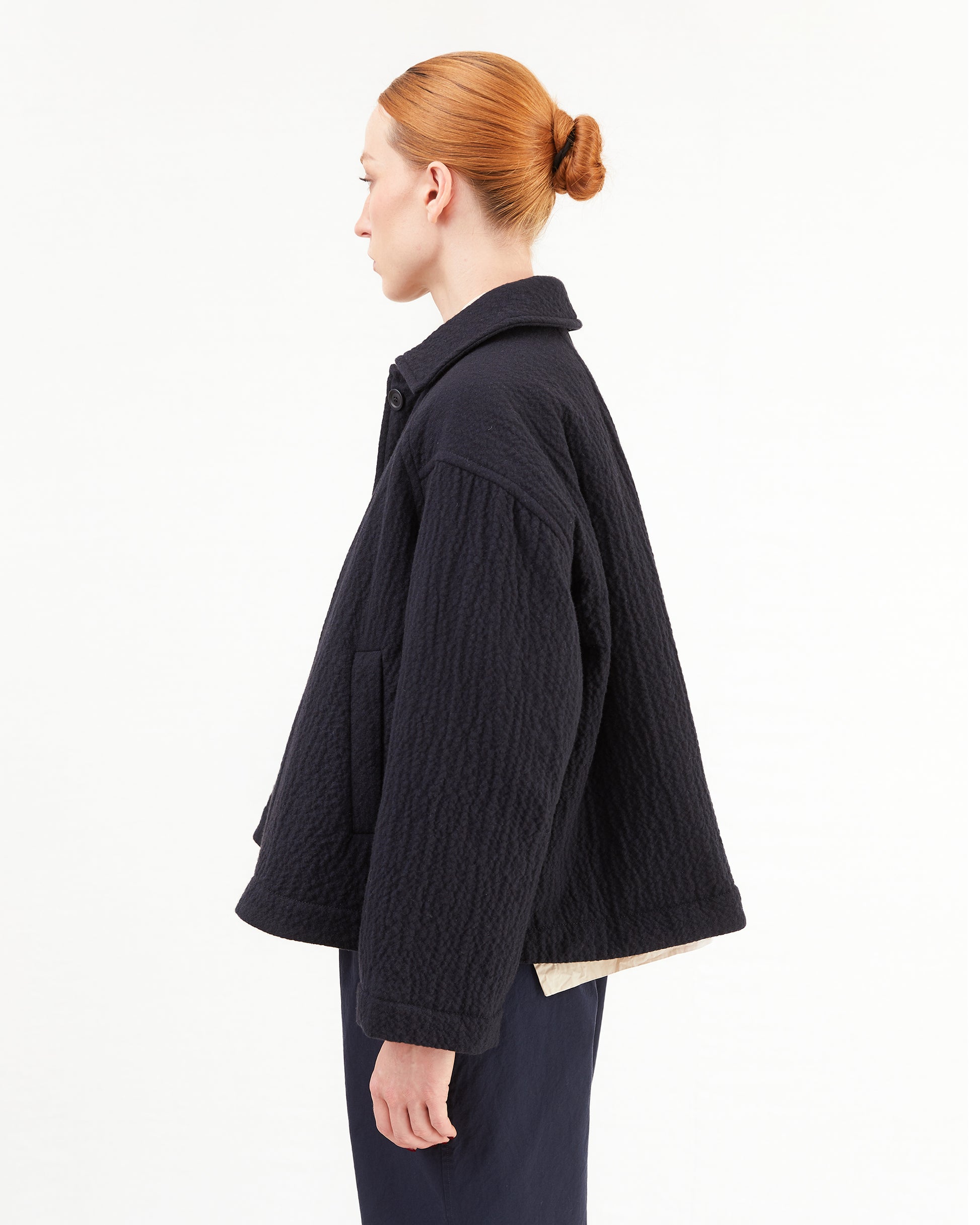 Casey Casey Women's Drays Padded Jacket in Navy