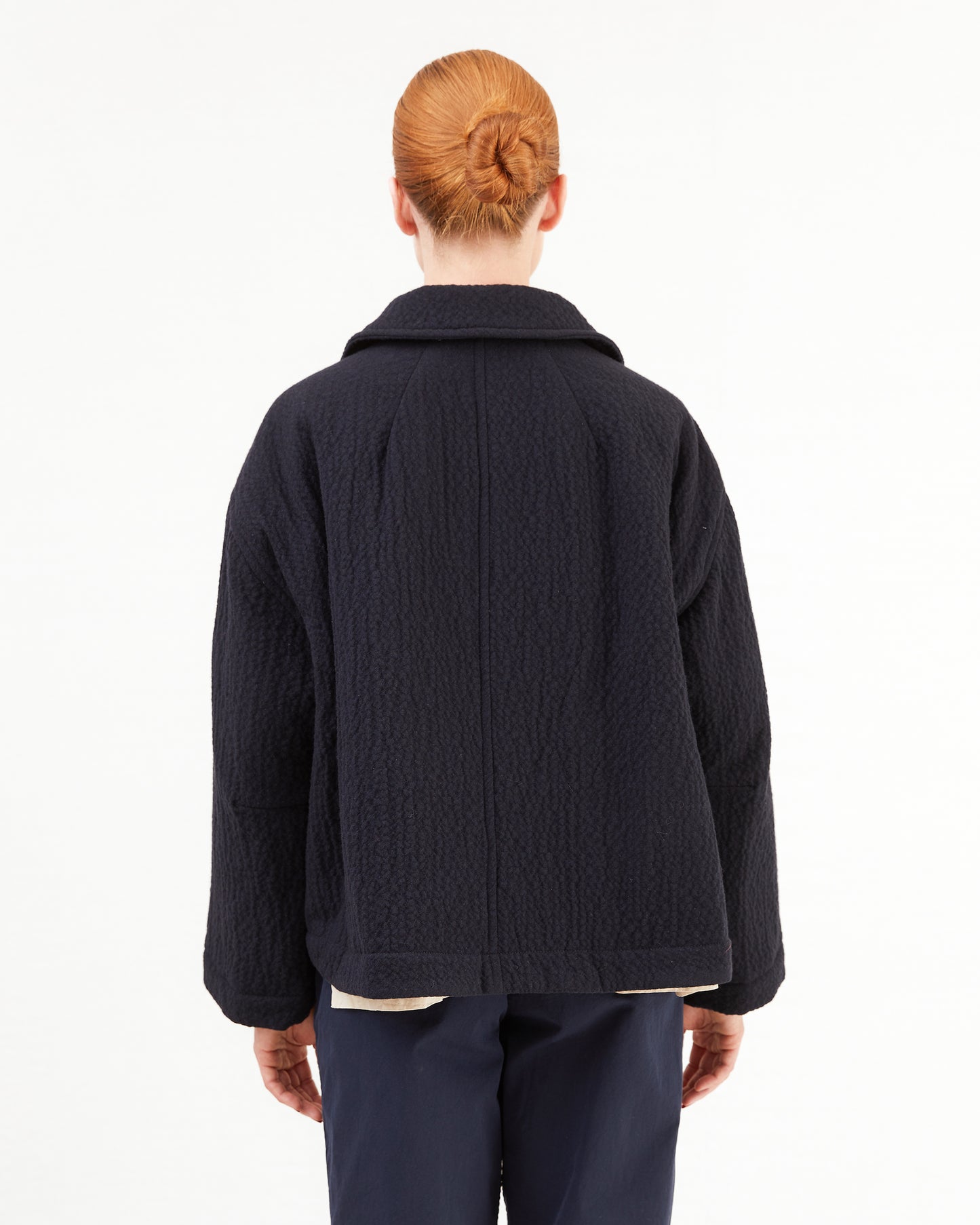 Casey Casey Women's Drays Padded Jacket in Navy