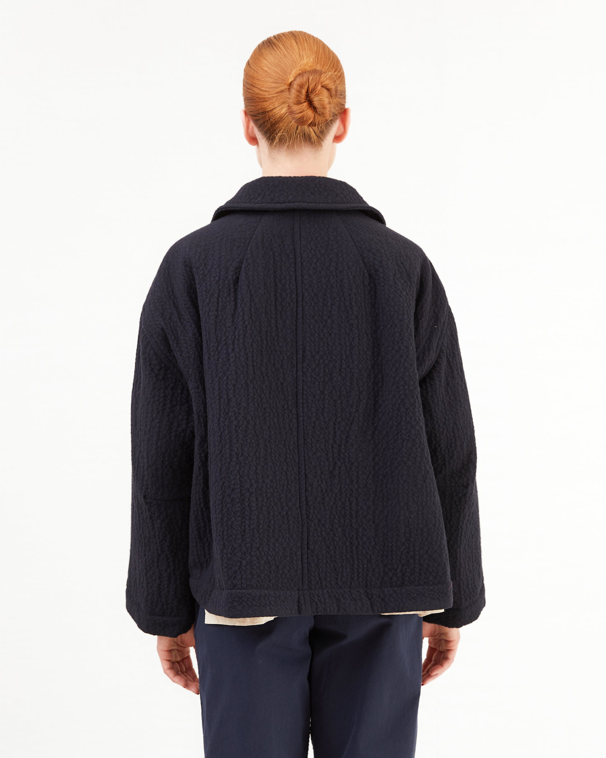 Casey Casey Women's Drays Padded Jacket in Navy