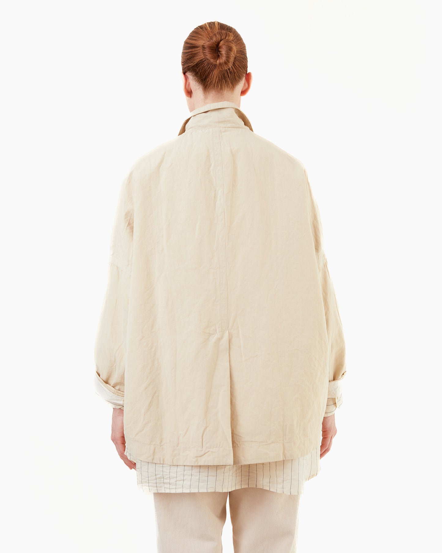 Casey Casey Women's Frances Rugger Jacket in Ivory