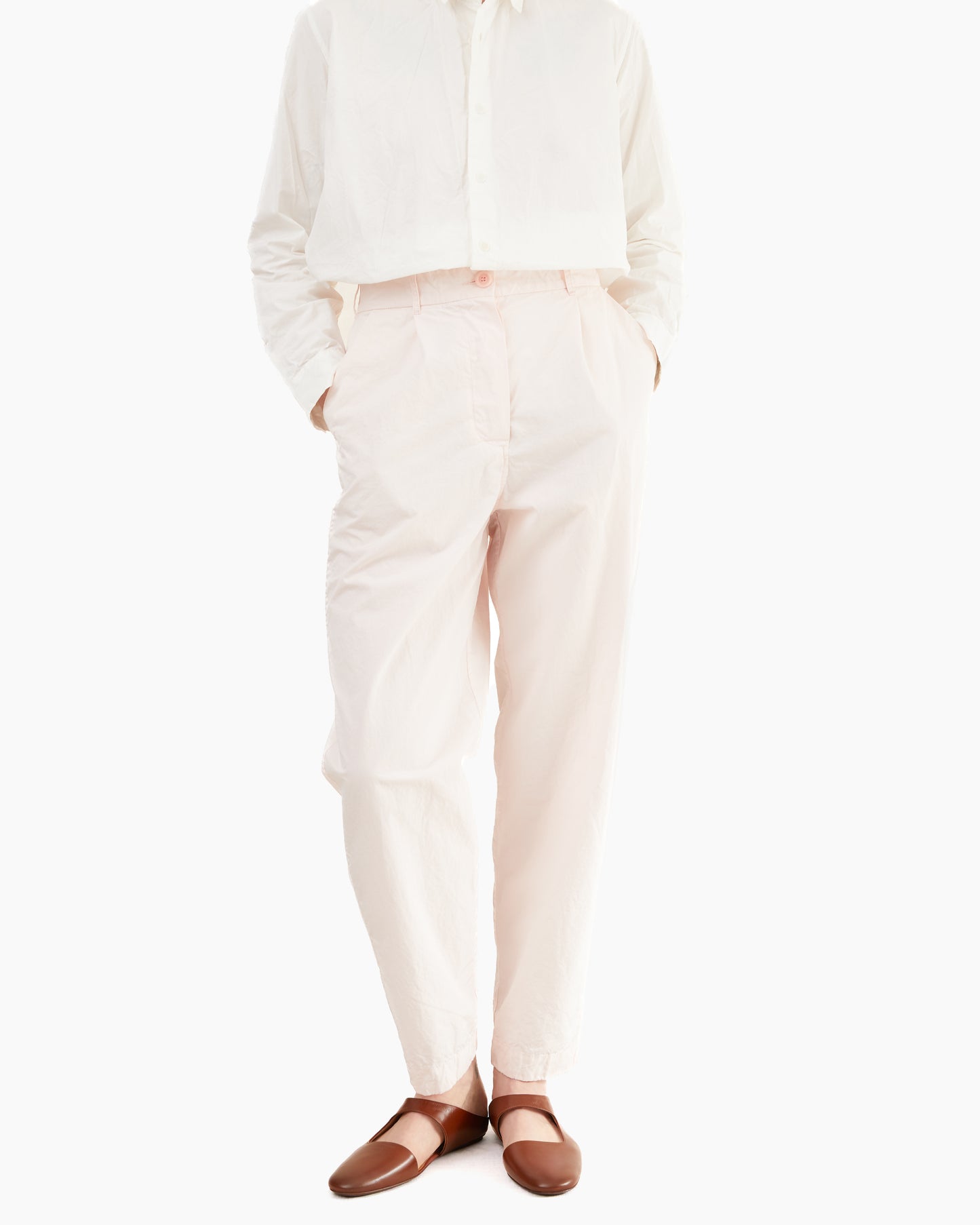 Casey Casey Women's Mili Hiroshi Pant in Sakura Pink