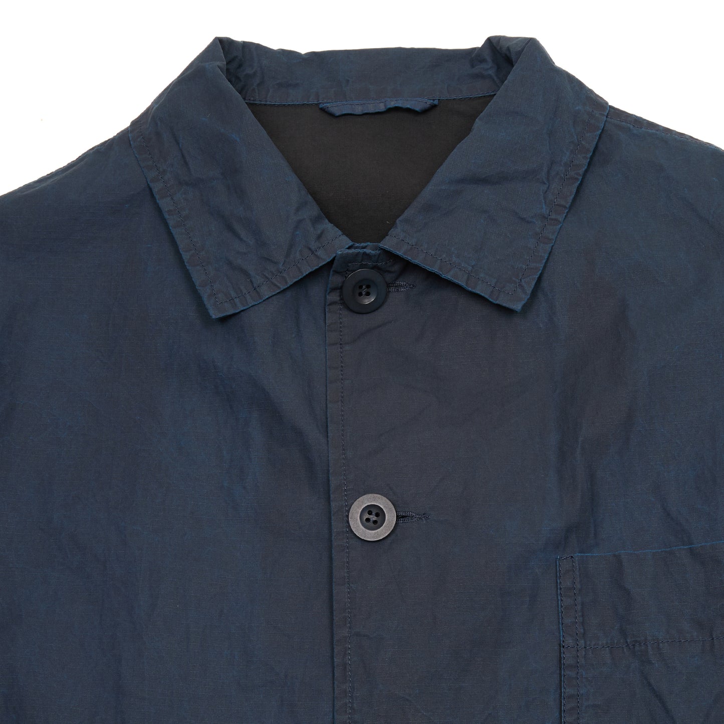 Casey Casey Higa Travail Jacket Pigment Wax in Navy