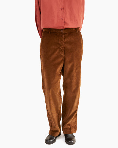 Casey Casey Women's Corduroy MMR Pant in Tan