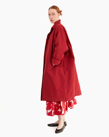 Casey Casey Women's Heavy Taffeta 2PCS Coat in Cuore