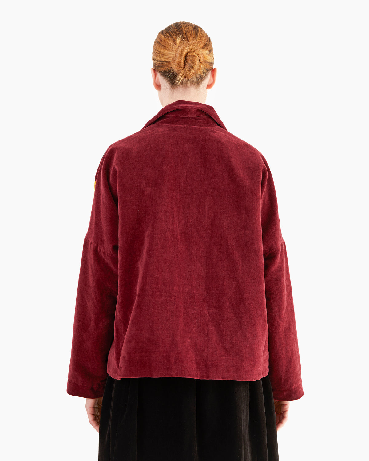 Casey Casey Patchwork Velvet Sun Jacket in Colour Mix
