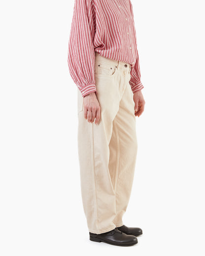 Casey Casey Women's Paulo Denim Pant in Ivory