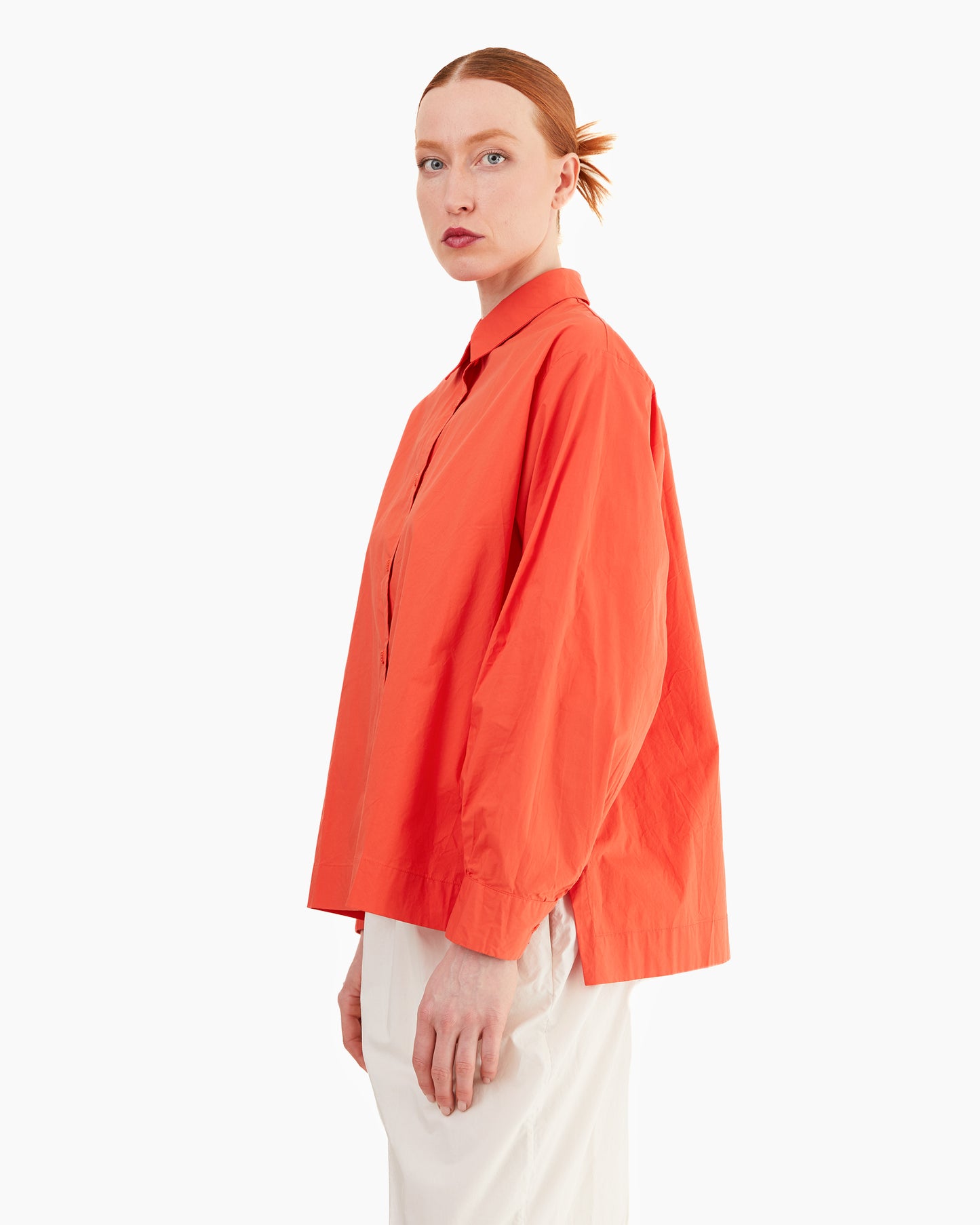 Casey Casey Women's Biggy Grandad Shirt in Fury