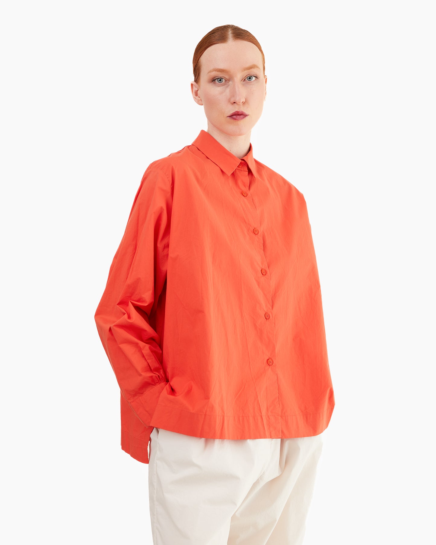 Casey Casey Women's Biggy Grandad Shirt in Fury