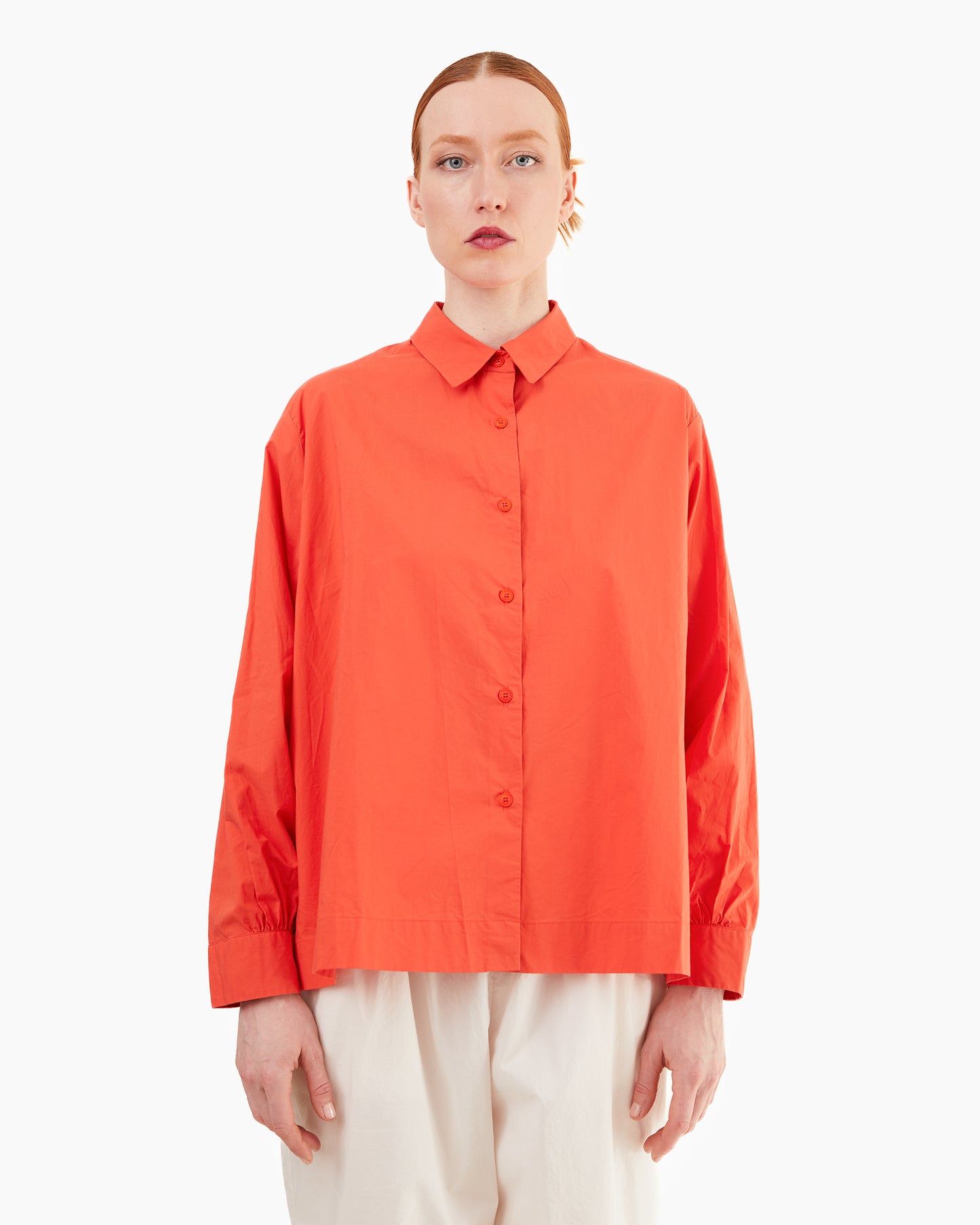 Casey Casey Women's Biggy Grandad Shirt in Fury