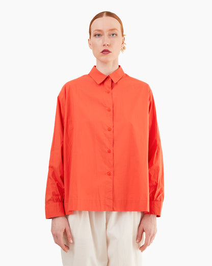 Casey Casey Women's Biggy Grandad Shirt in Fury