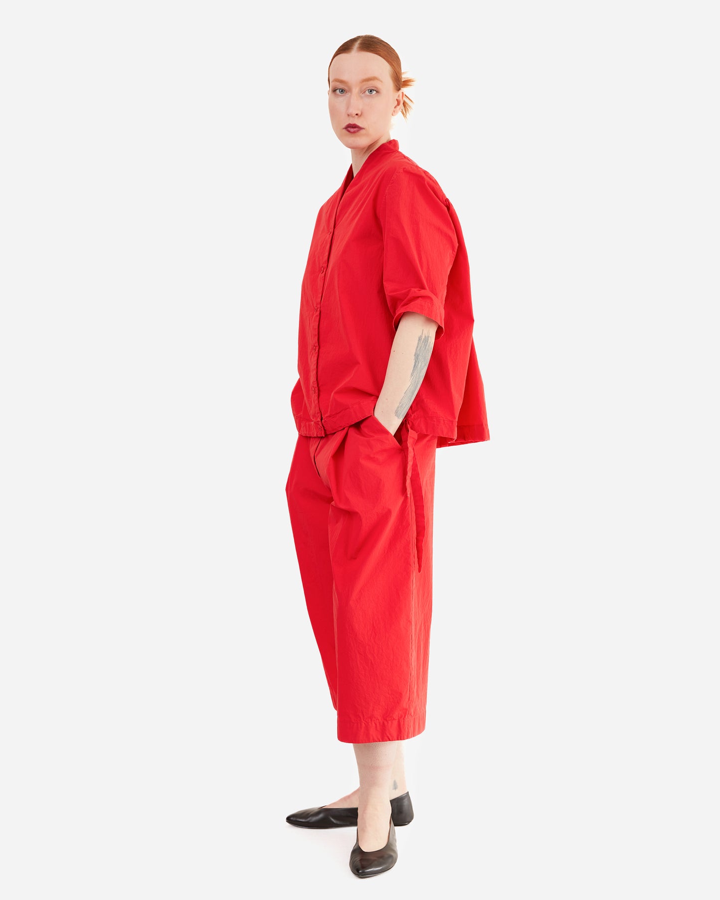 Casey Casey Women's Taffcot Puddy Shirt in Pulse