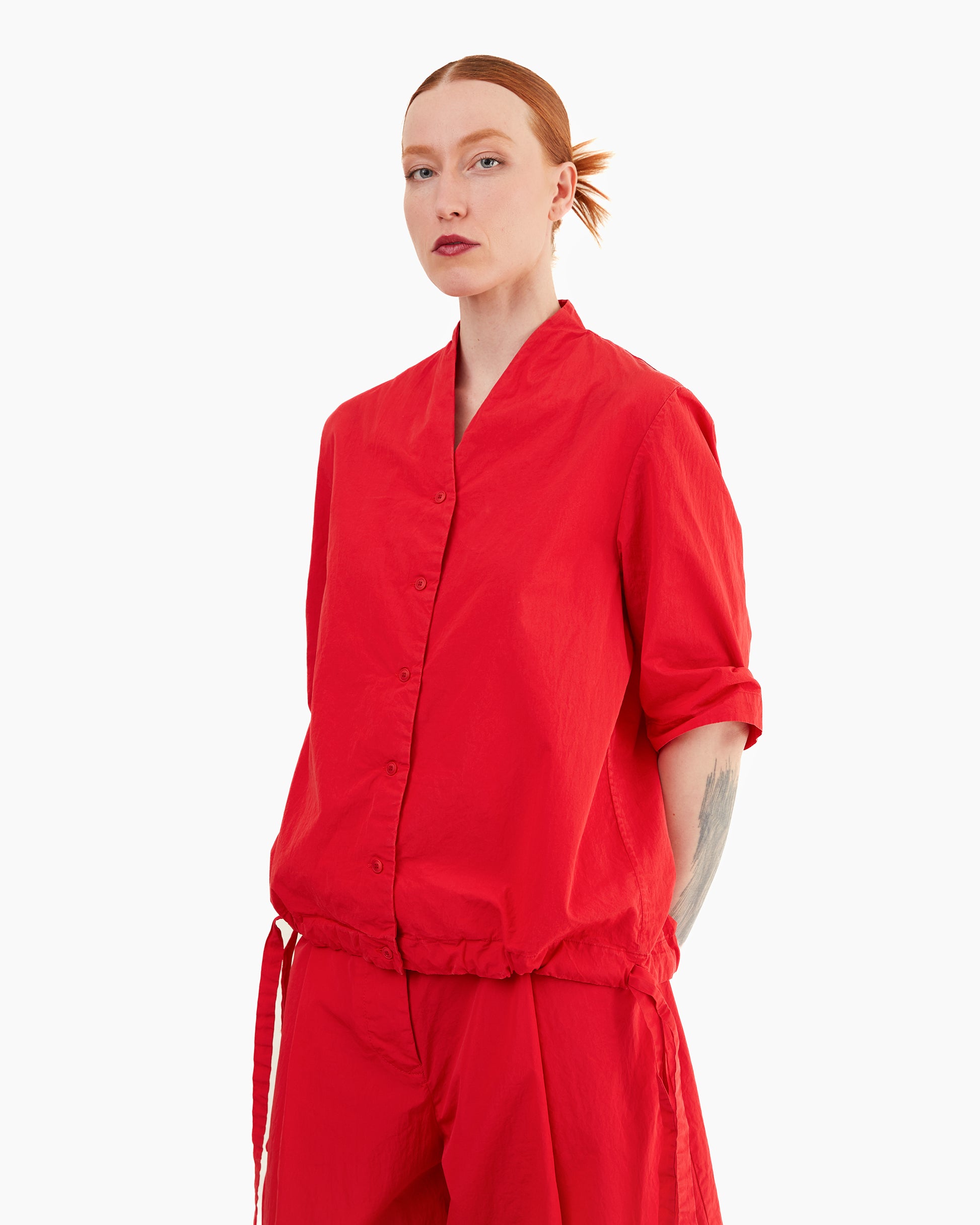 Casey Casey Women's Taffcot Puddy Shirt in Pulse