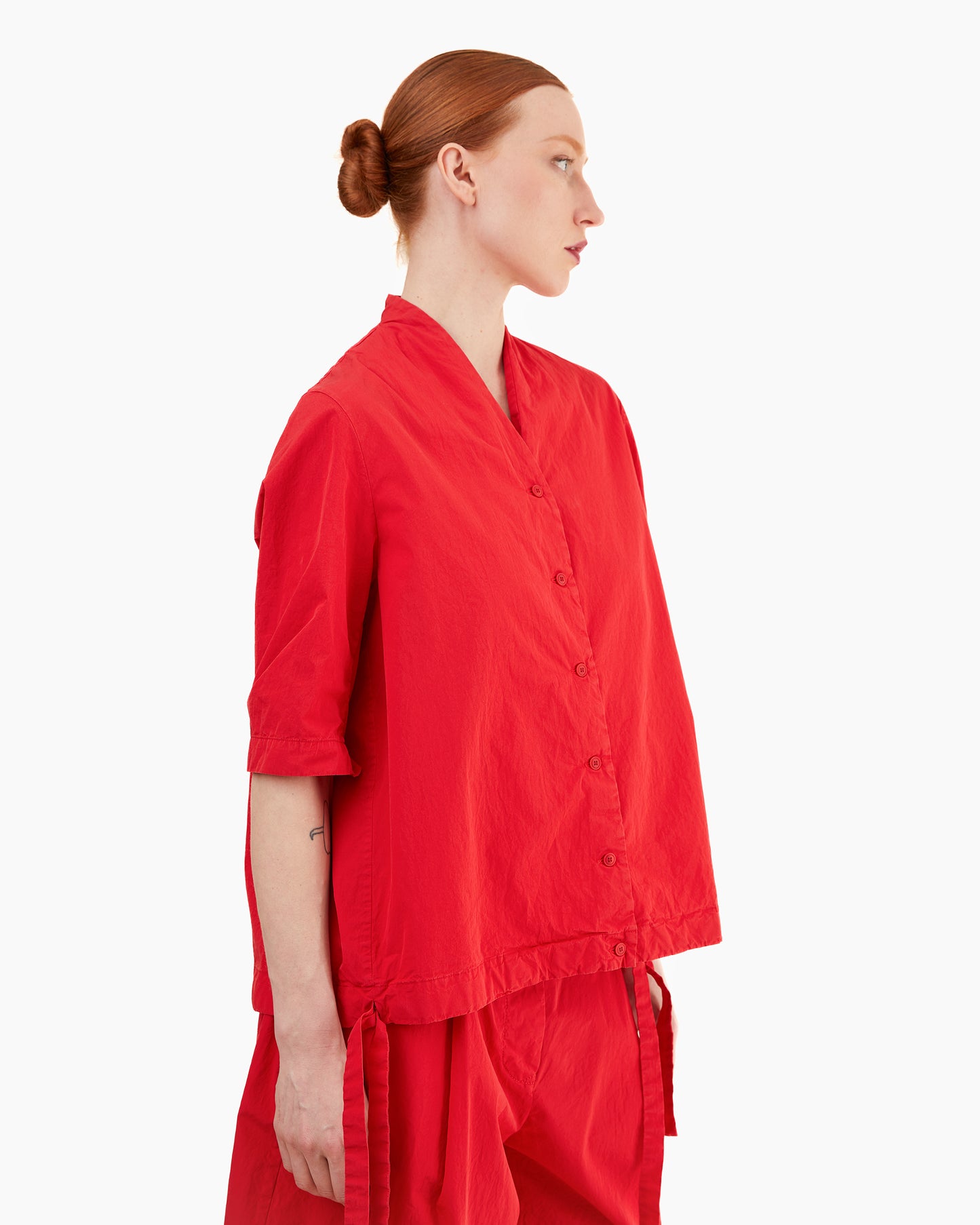 Casey Casey Women's Taffcot Puddy Shirt in Pulse