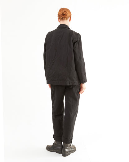Casey Casey Women's Workwear Puddy Jacket in Pitch Black