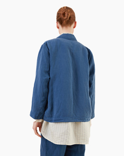 Casey Casey Women's Workwear Puddy Tuareg Jacket in Blue