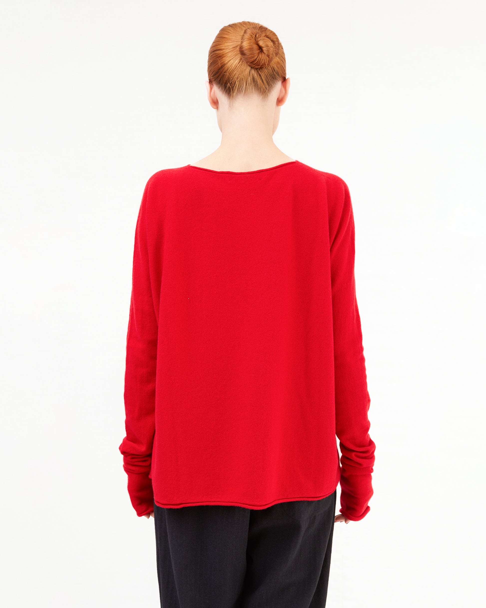 Casey Casey Women's Seamless Jumper in Red