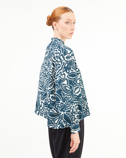 Casey Casey Women's Biggy Grandad Shirt in As Is 11002