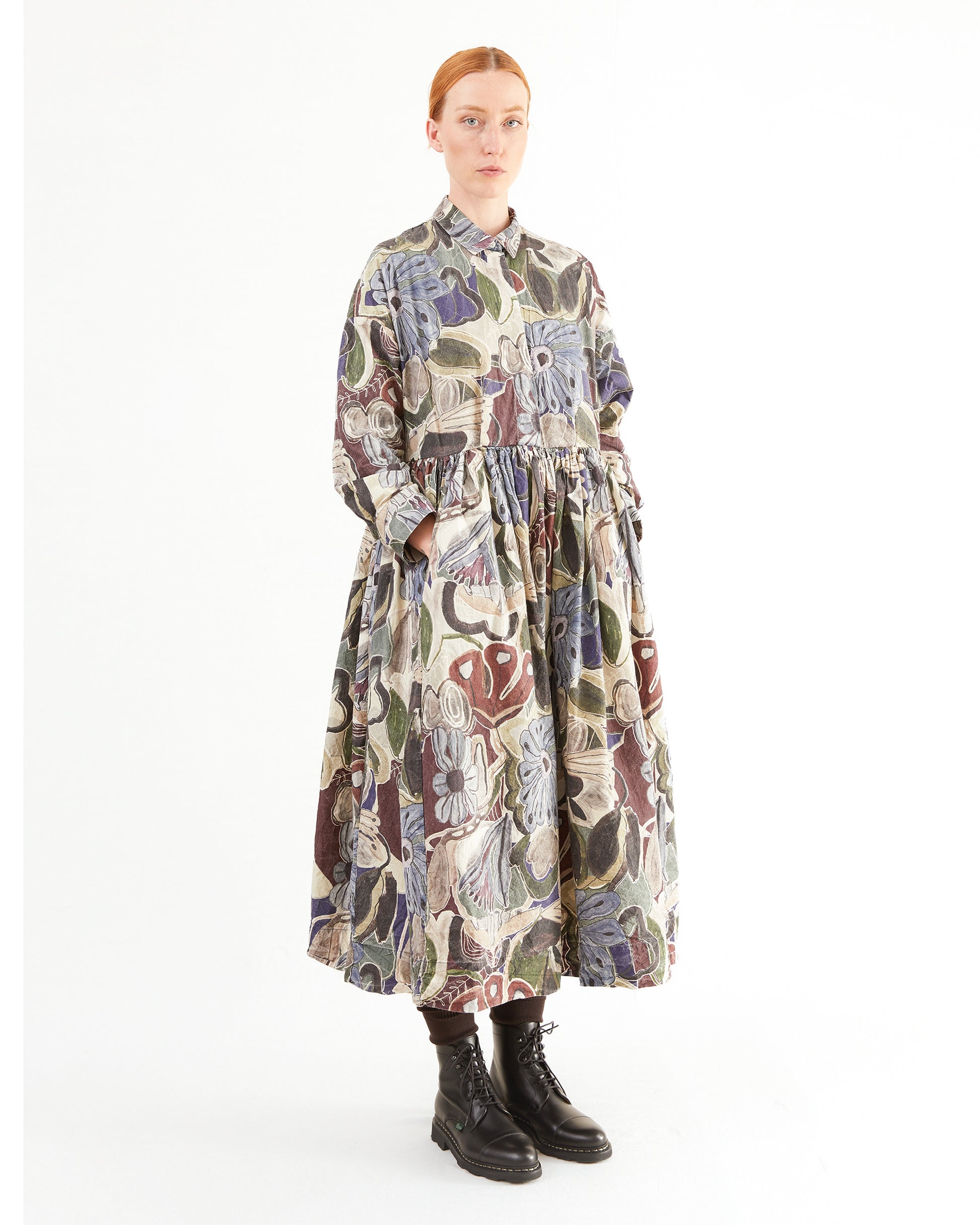 Casey Casey Stephanie Dress in Floral Print