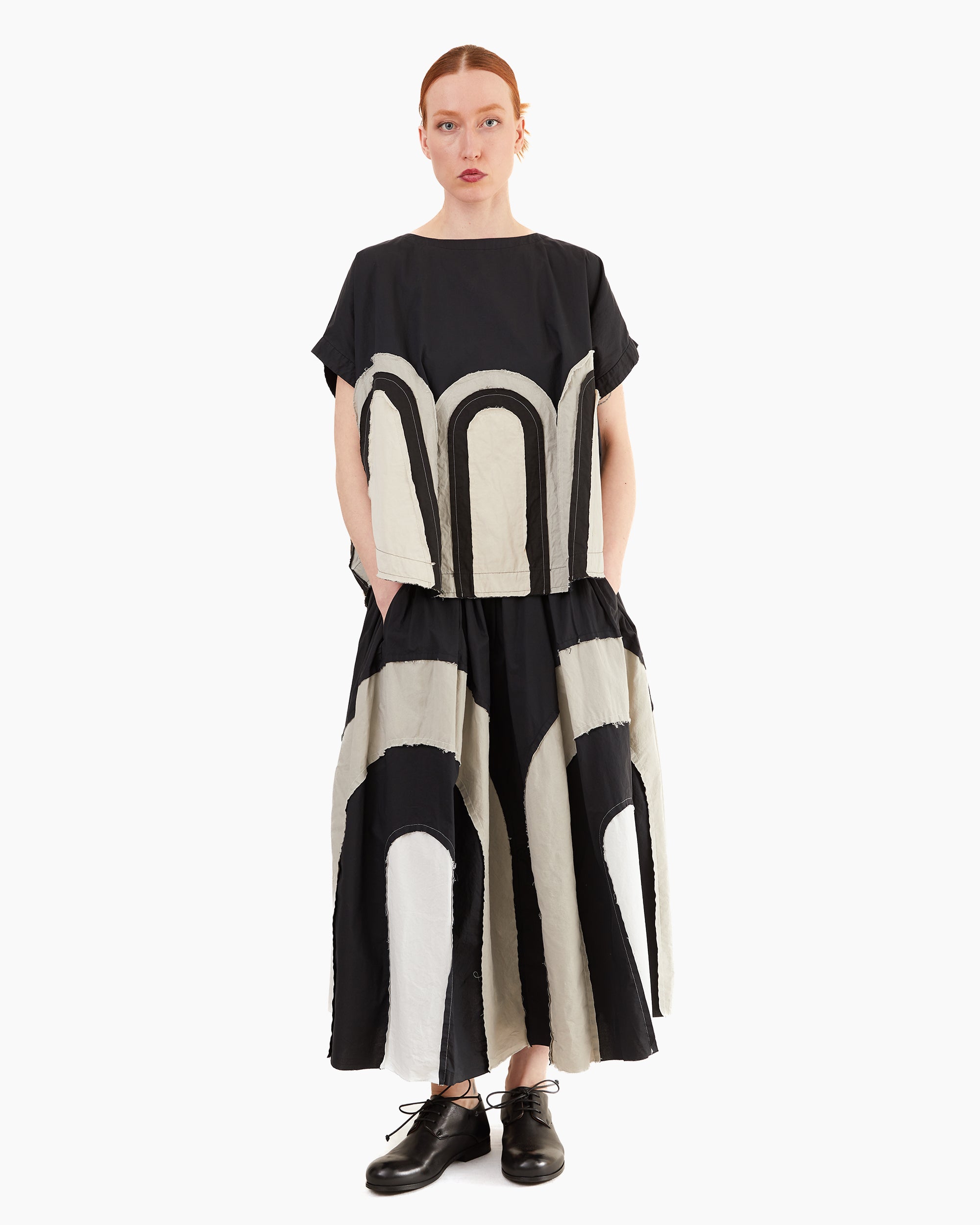 casey casey 『Dot skirt』 Casey Casey Square Skirt at Worthwhile