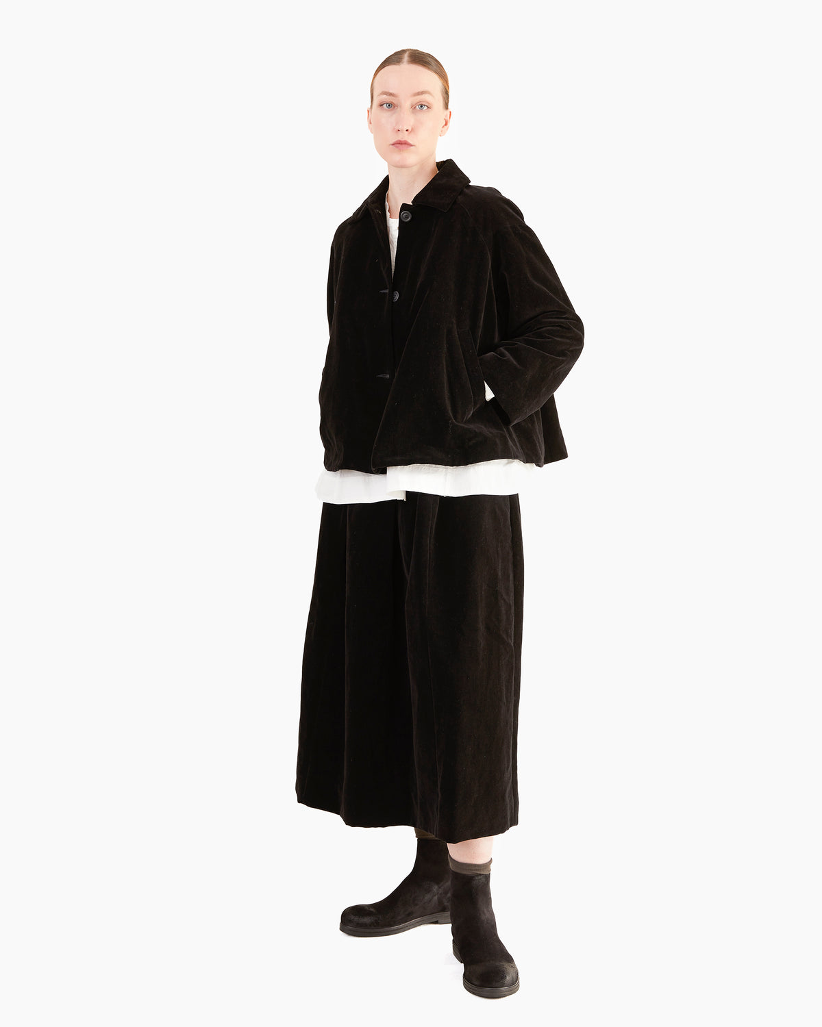 Casey Casey Women's Ghosty Skirt in Black
