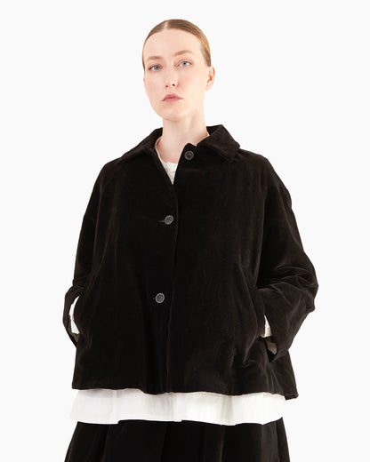 Casey Casey Women's Drays Velvet Jacket in Black