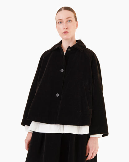 Casey Casey Women's Drays Velvet Jacket in Black