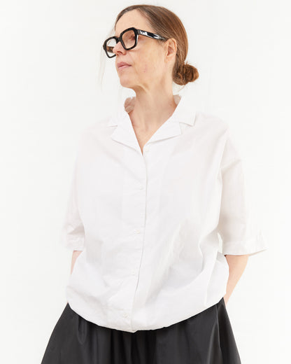 Casey Casey Women's Yong Shirt Taffeta in White