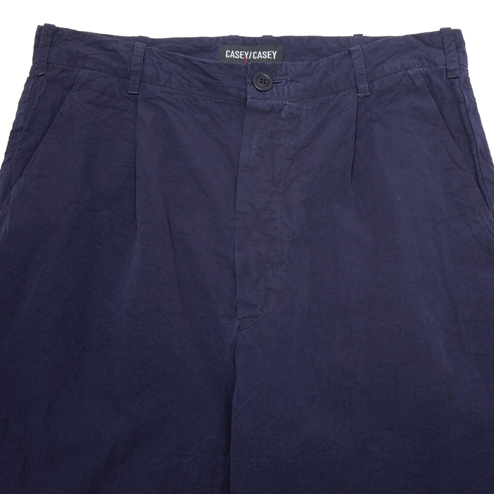 Casey Casey Men's Mili Hiroshi Pant Paper Cotton in Navy