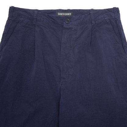 Casey Casey Men's Mili Hiroshi Pant Paper Cotton in Navy