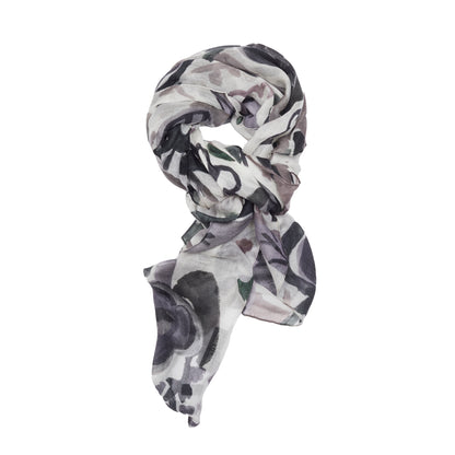 Casey Casey Women's Cash Square Scarf in Grey