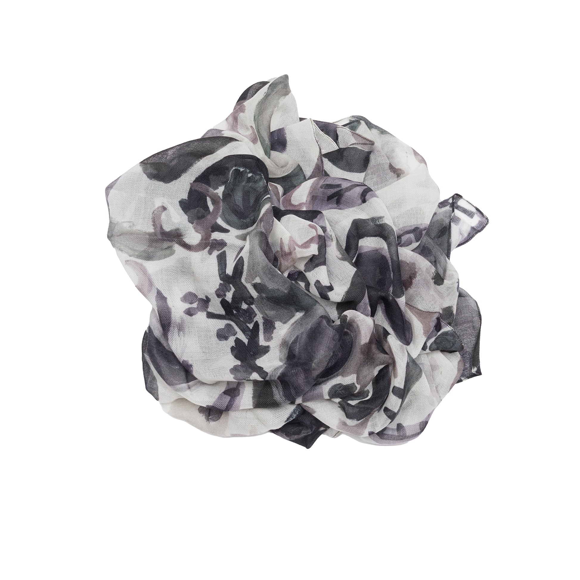 Casey Casey Women's Cash Square Scarf in Grey